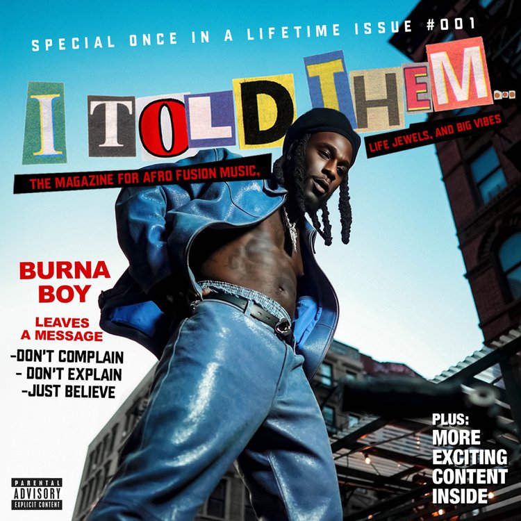 Burna Boy I Told Them… Album Download Leak MP3 ZIP Files