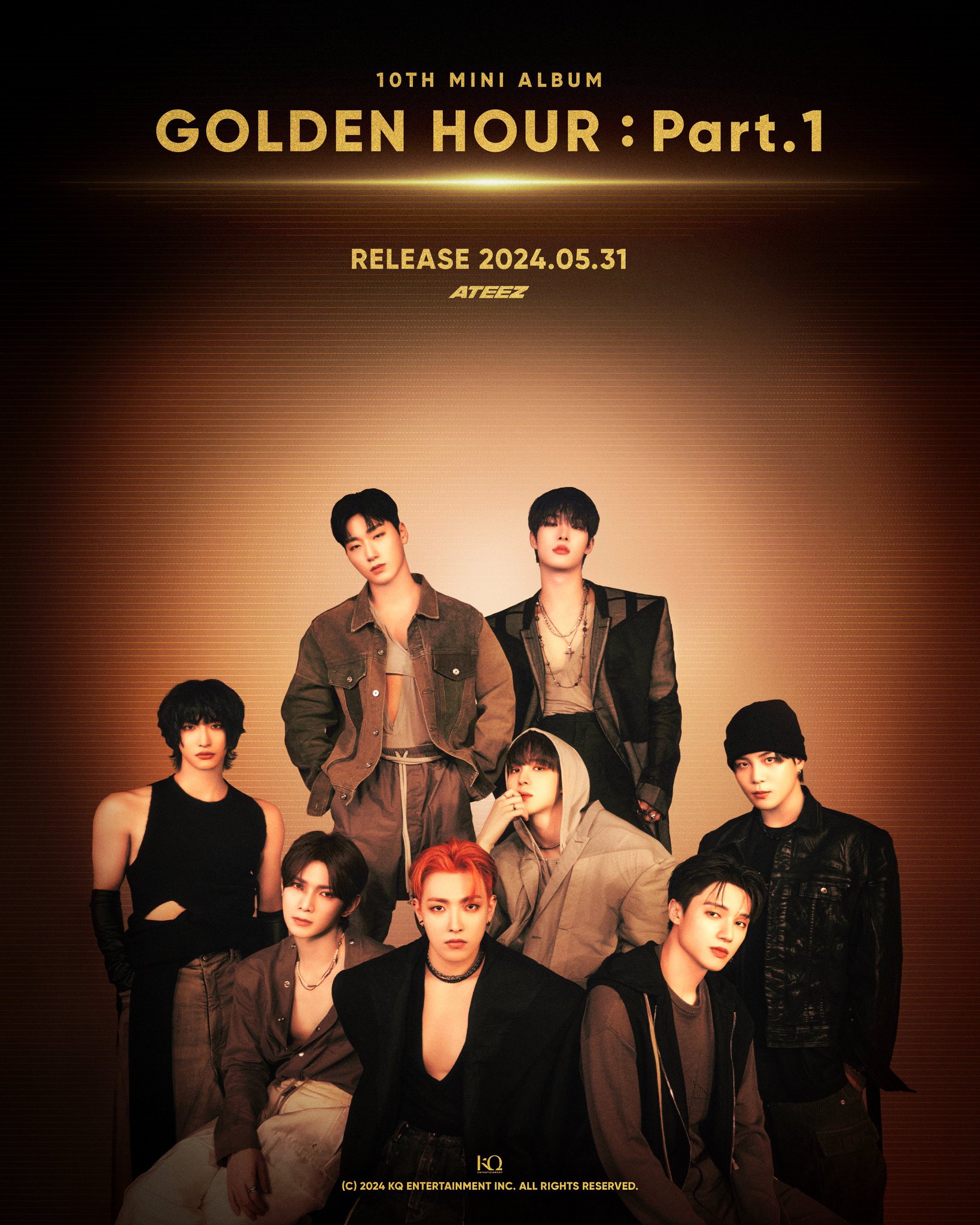 ATEEZ‘s “GOLDEN HOUR: Part 1” Album Leak Download ZIP MP3 FREE FILE